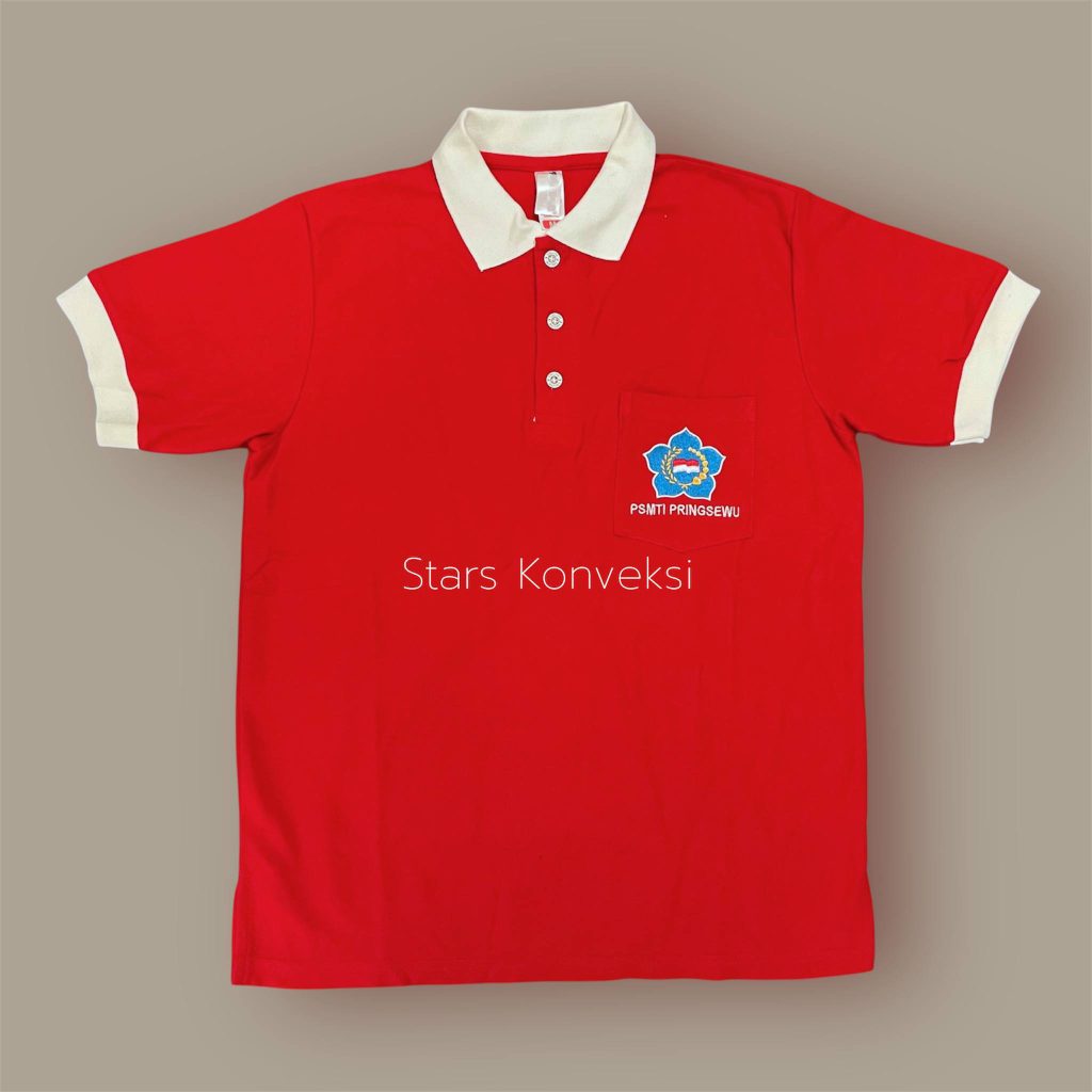 Cutom Poloshirt Seragam PSMTI