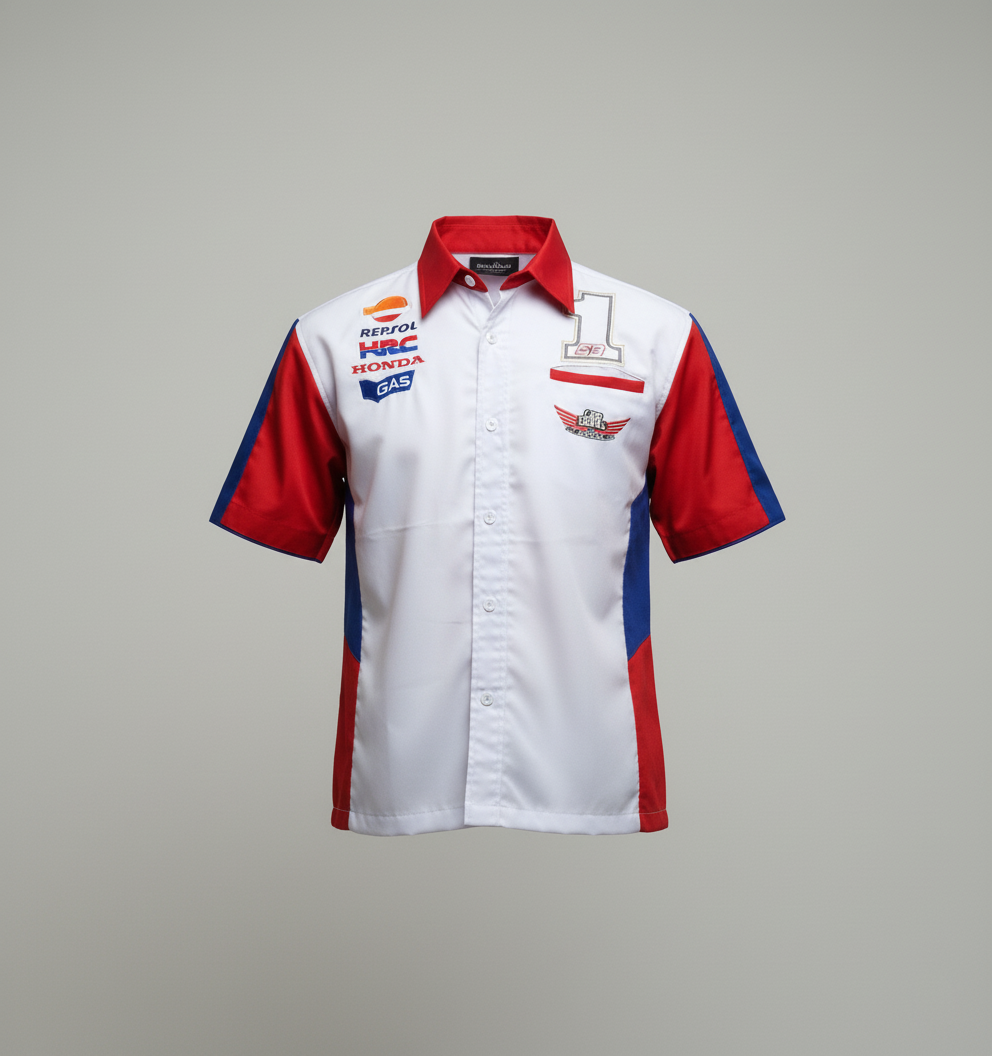 kemeja bengkel honda custom