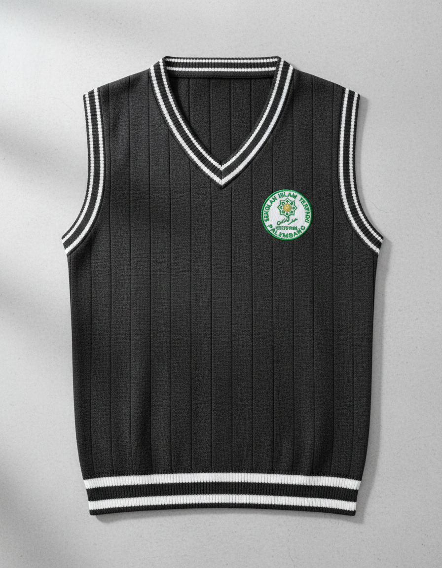 rompi rajut seragam SMA